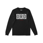 Chicago ORD O'Hare Airport Flipboard Long Sleeve T-shirt