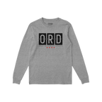 Chicago ORD O'Hare Airport Flipboard Long Sleeve T-shirt