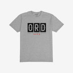 Chicago ORD O'Hare Airport Flipboard T-shirt