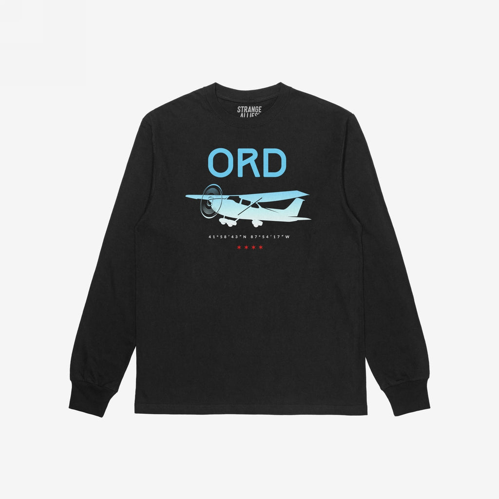 Chicago ORD O'Hare Airport Gradient T-shirt