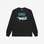 Chicago ORD O'Hare Airport Gradient T-shirt