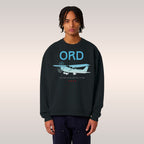 Chicago ORD O'Hare Airport Gradient Sweatshirt