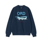 Chicago ORD O'Hare Airport Gradient Sweatshirt