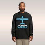 Chicago ORD O'Hare Airport Long Sleeve T-shirt