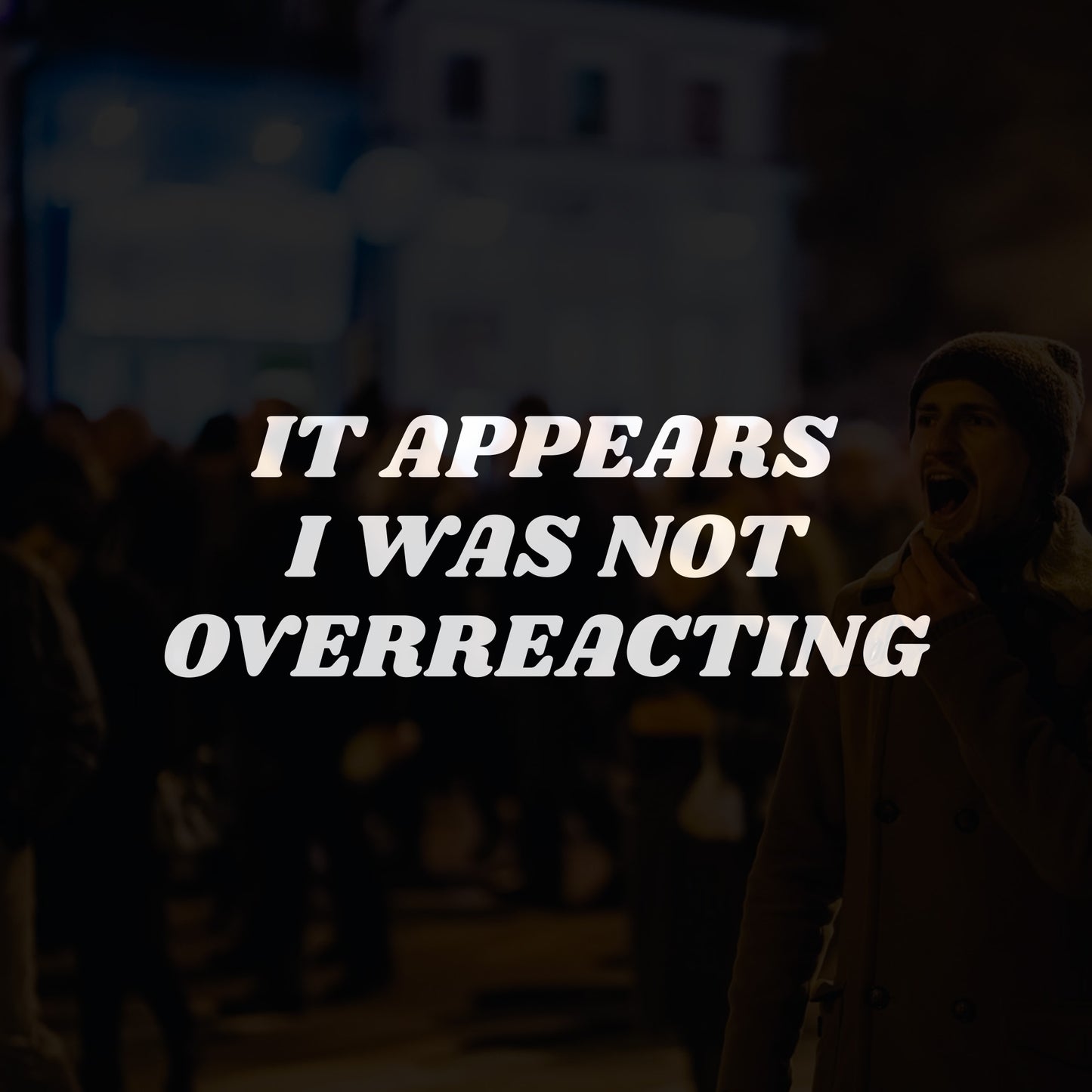Overreacting Shirt by Strange Gang