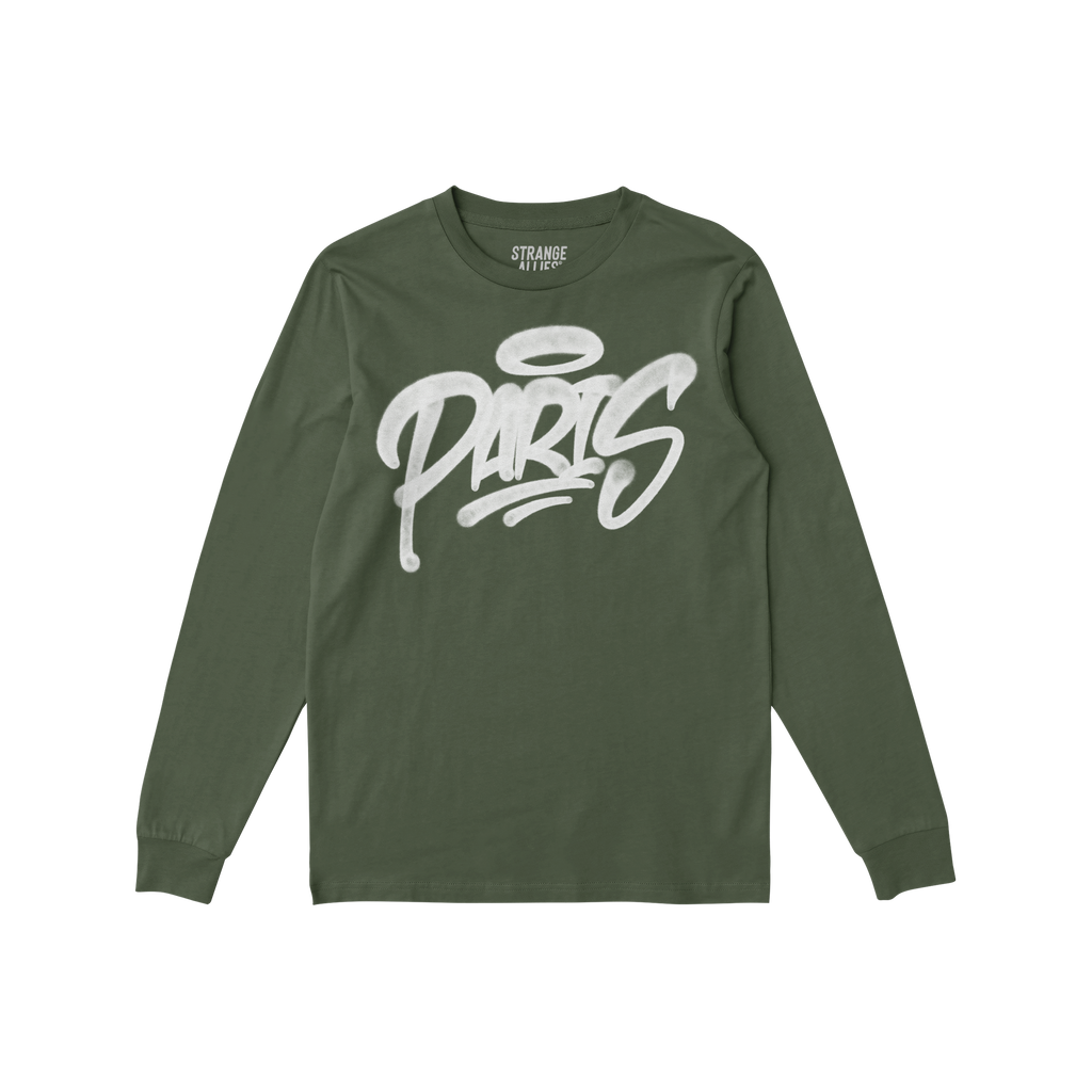 Paris Handstyle Long Sleeve T-shirt