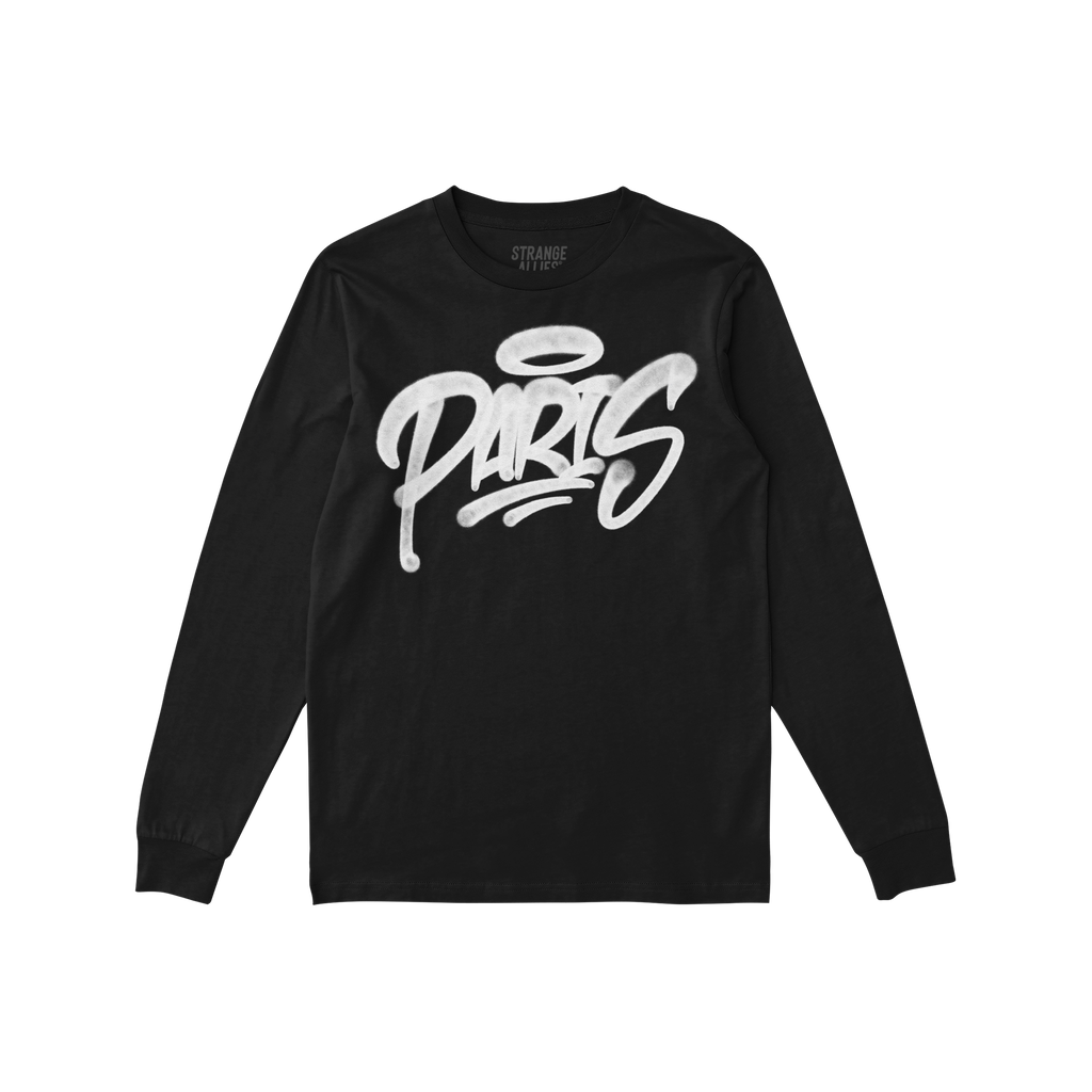Paris Handstyle Long Sleeve T-shirt