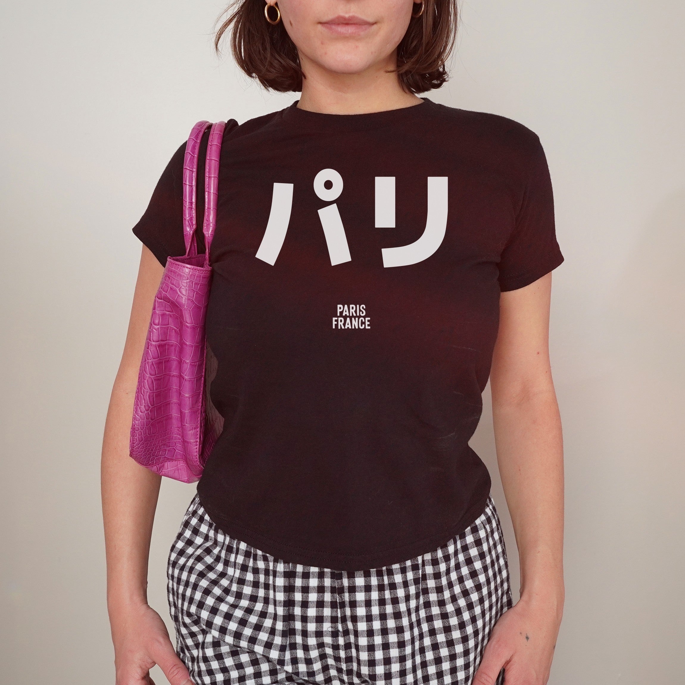 Paris Japanese Women's Baby Tee