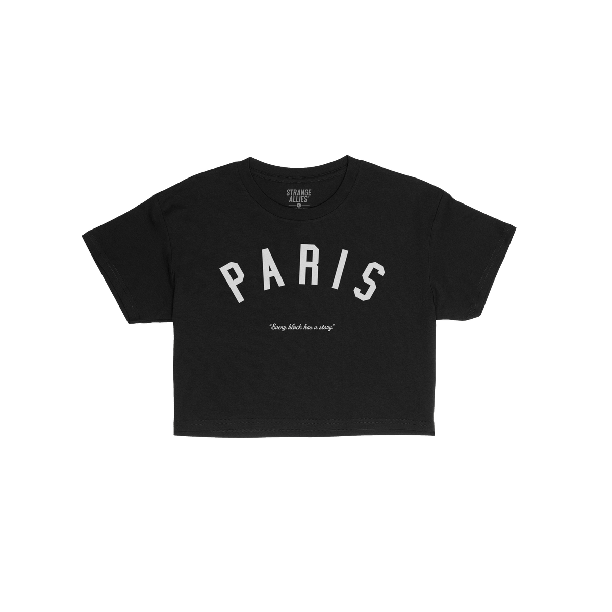 Paris Story Crop Top