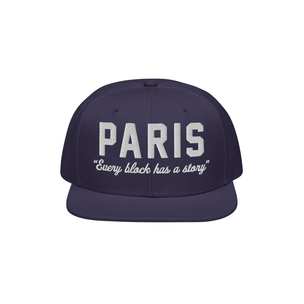Paris Story Snapback Hat