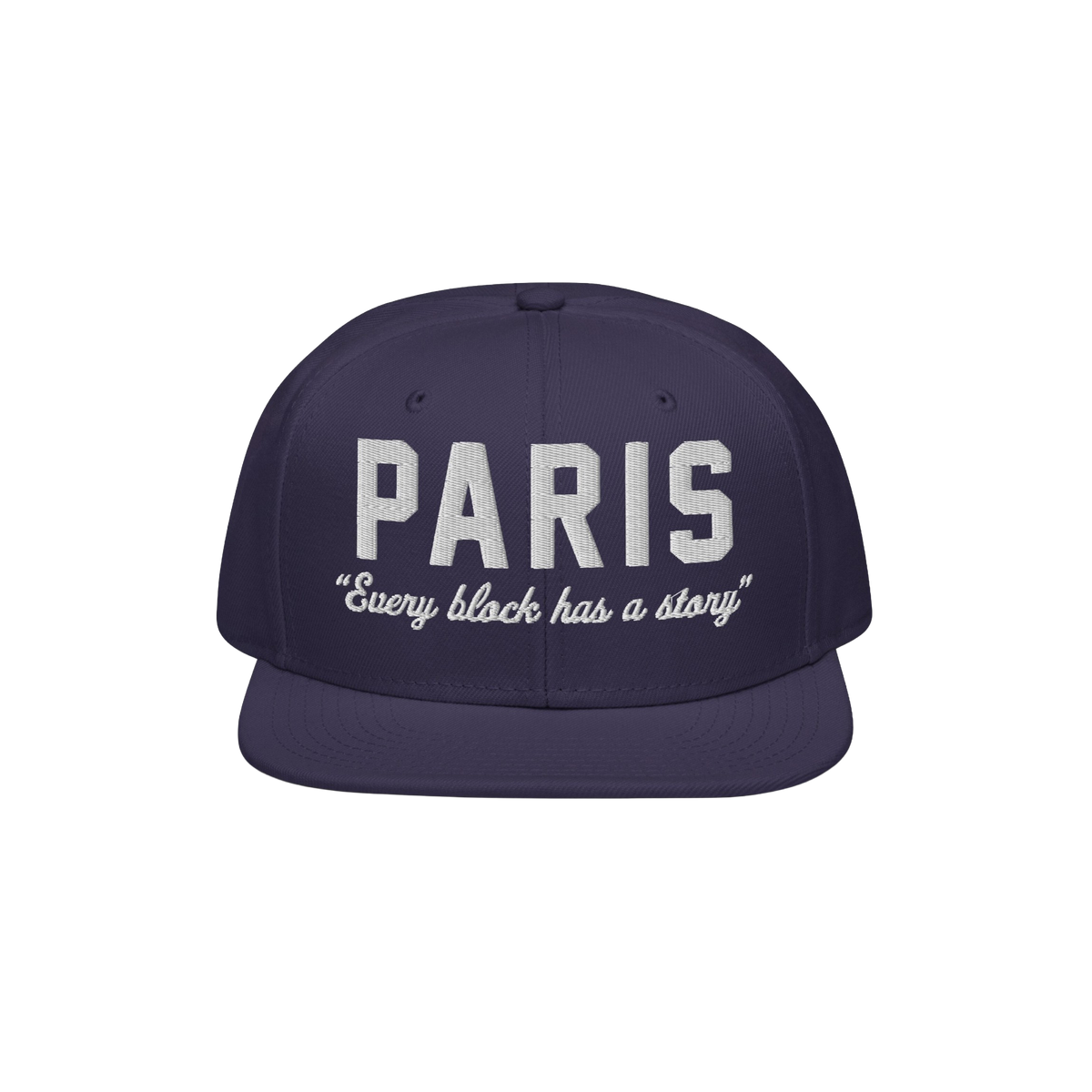 Paris Story Snapback Hat