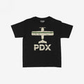 Portland PDX Airport Women's Baby Tee