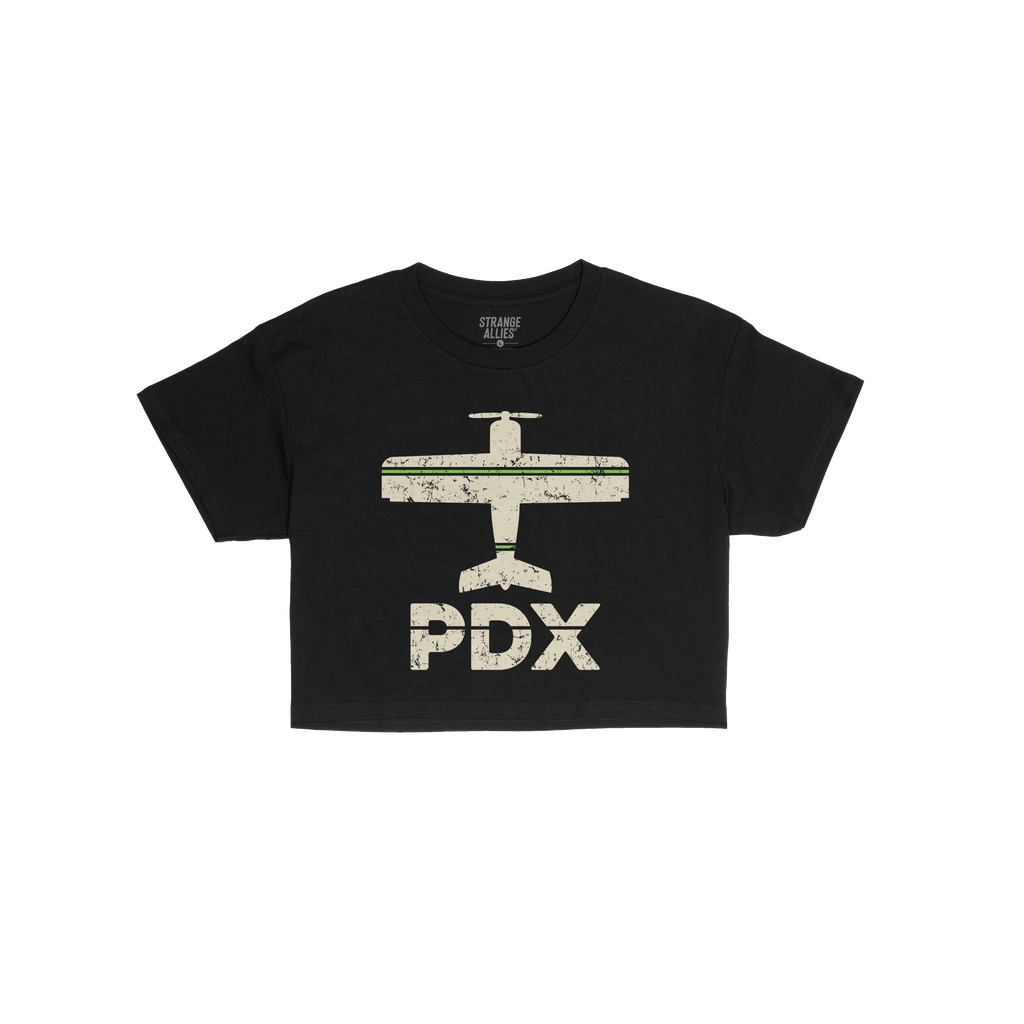 Portland PDX Airport Women's Baby Tee