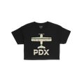 Portland PDX Airport Women's Baby Tee