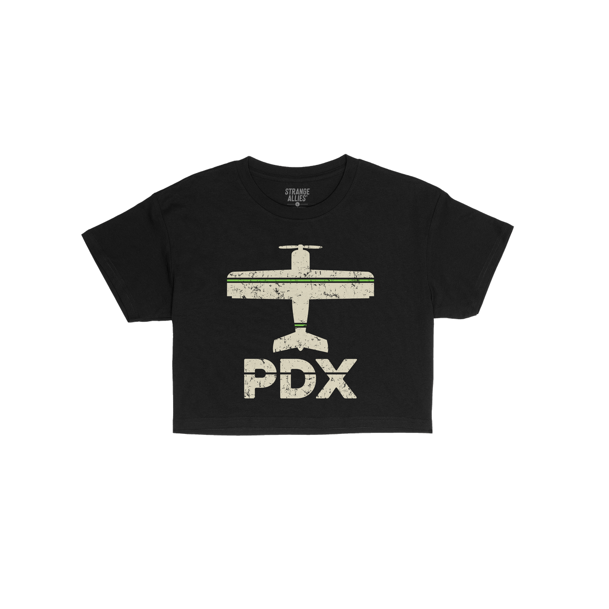 Portland PDX Airport Women's Baby Tee