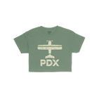 Portland PDX Airport Women's Baby Tee
