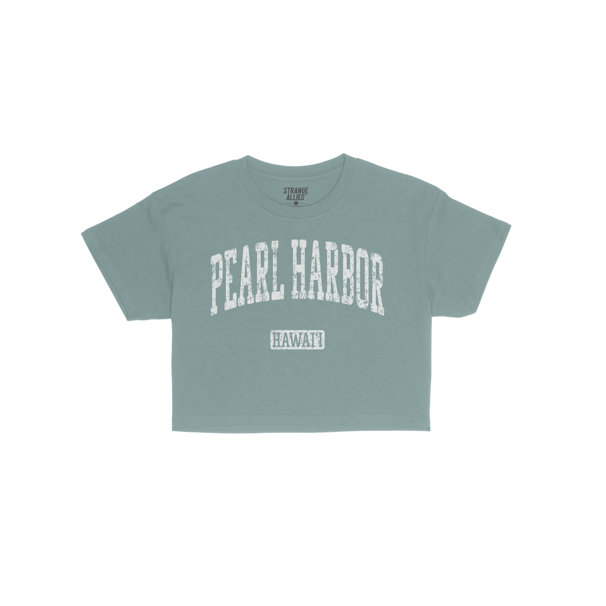 Pearl Harbor Hawaii Crop Top