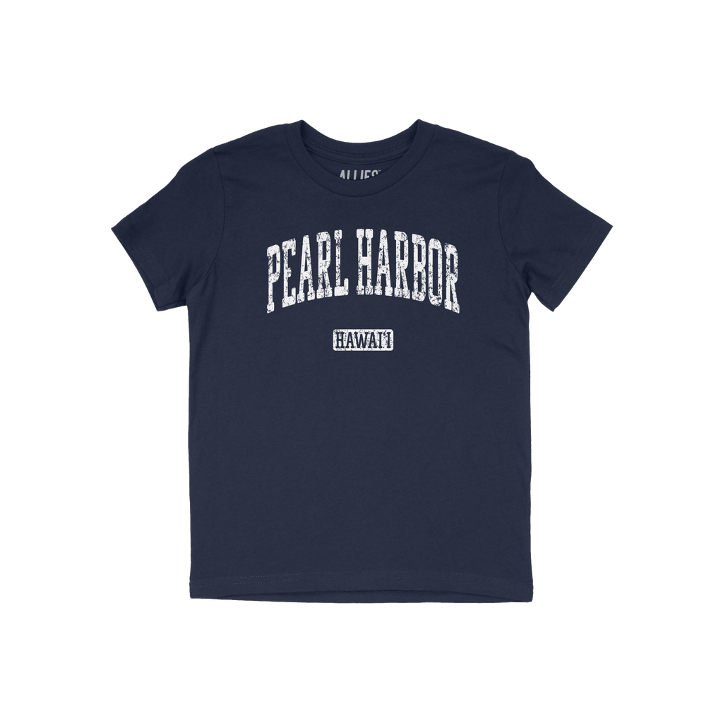 Pearl Harbor Hawaii Kids T-shirt