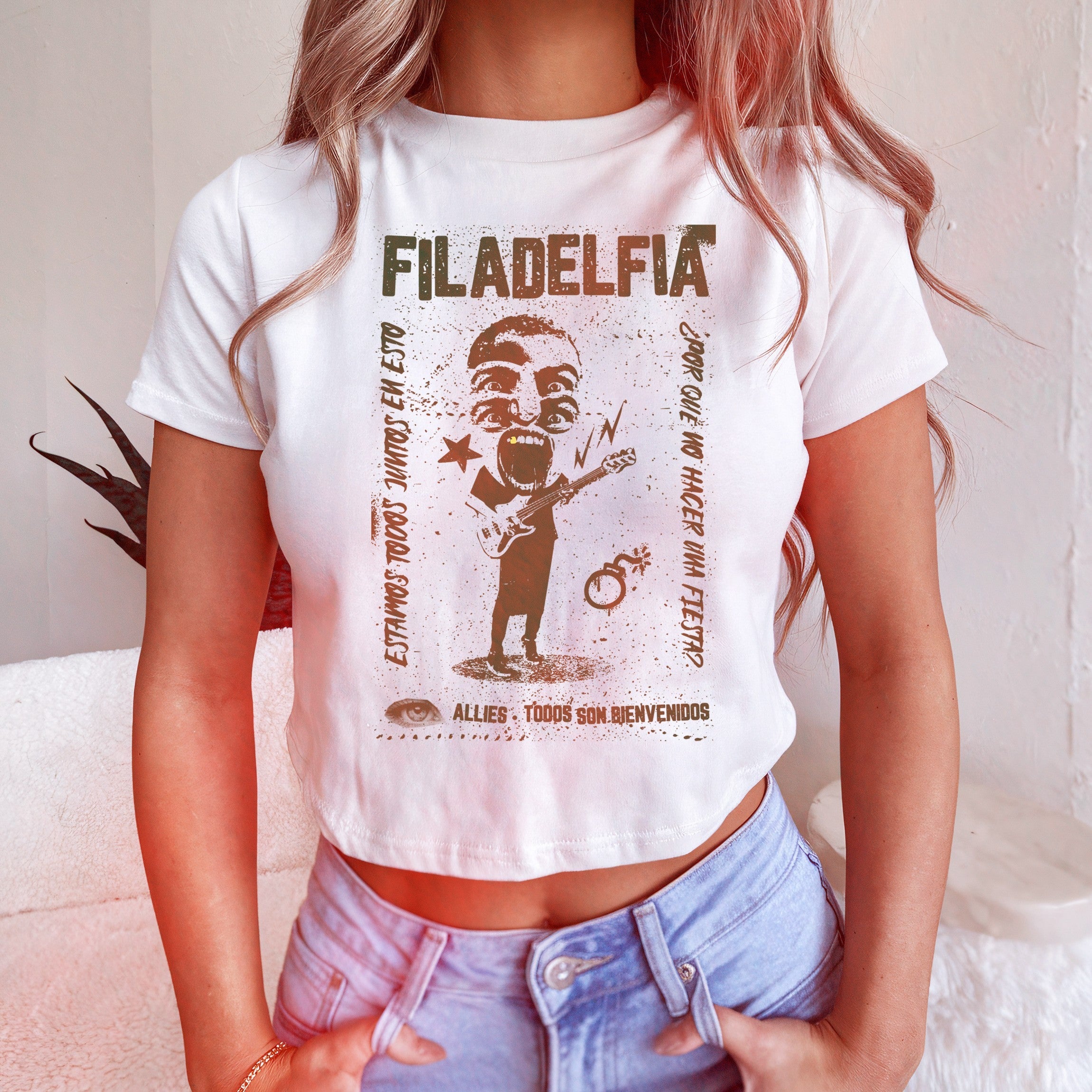 Philadelphia Punk Women's Baby Tee