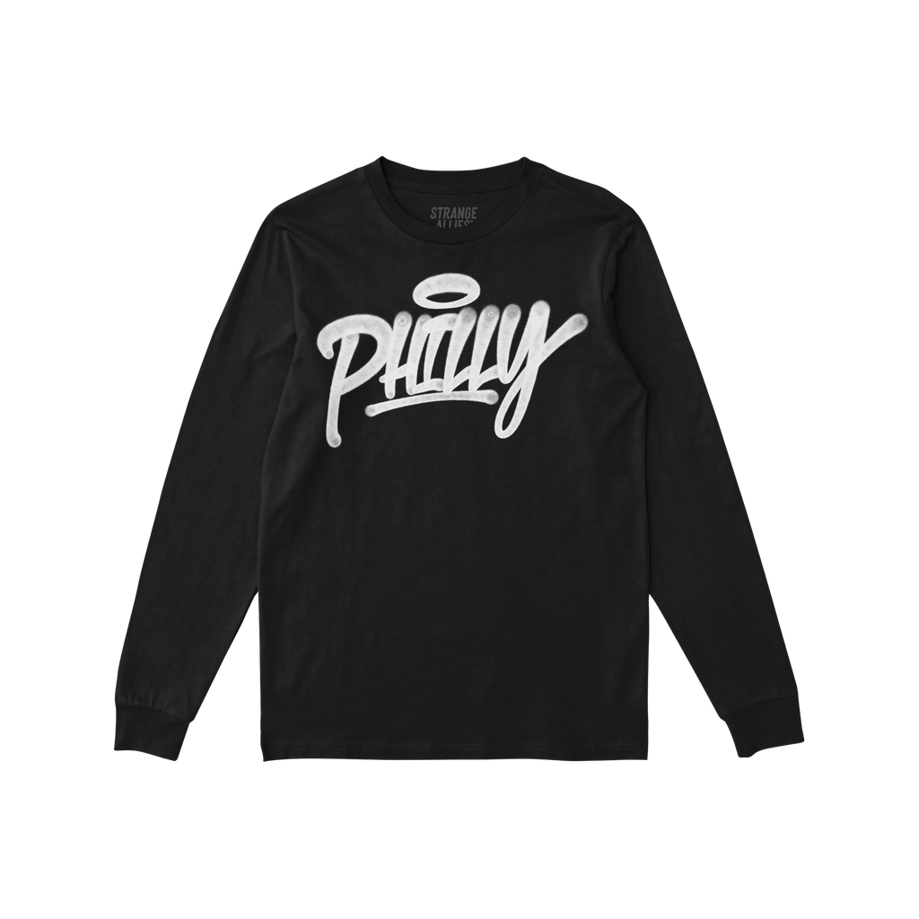 Philadelphia Handstyle Long Sleeve T-shirt
