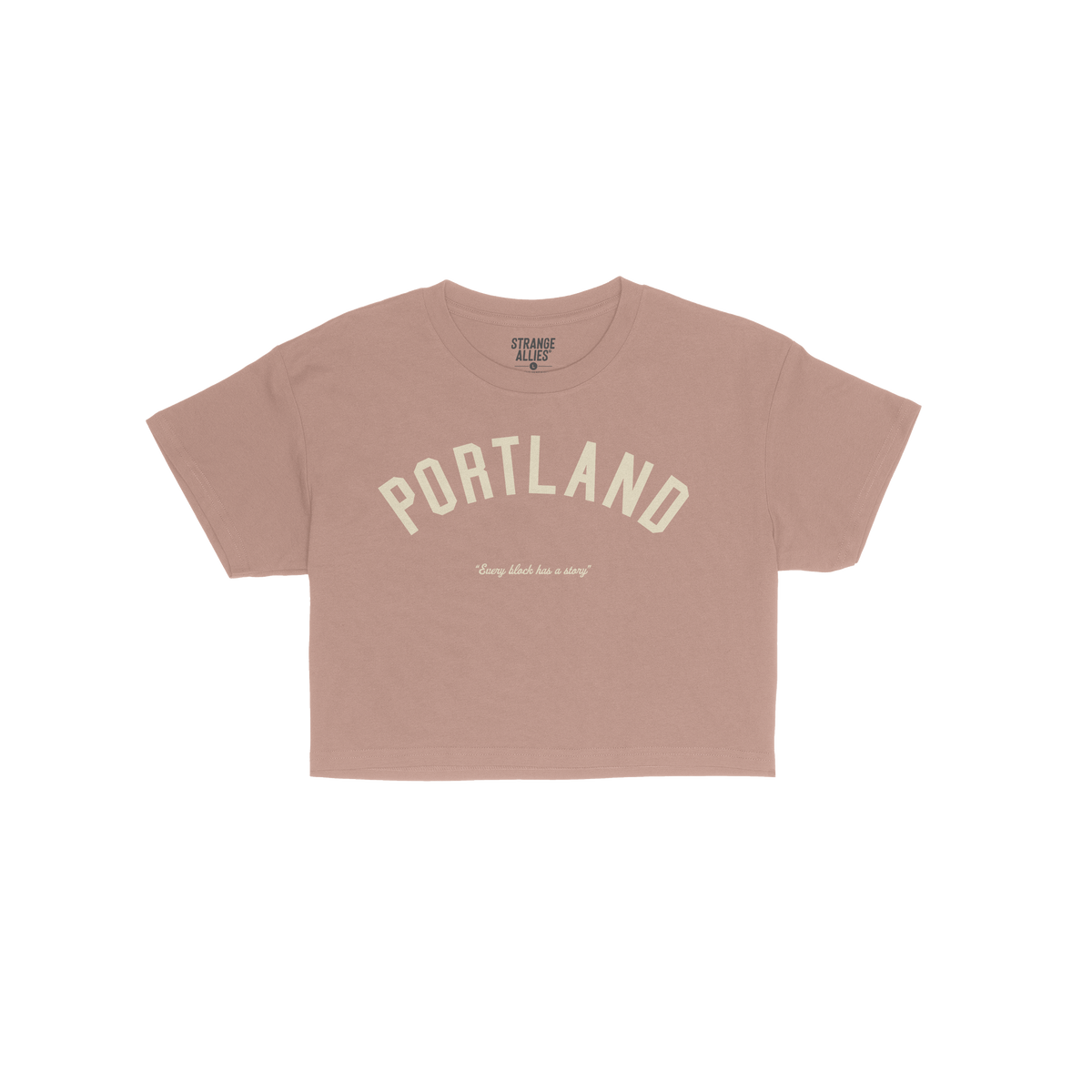 Portland Story Crop Top