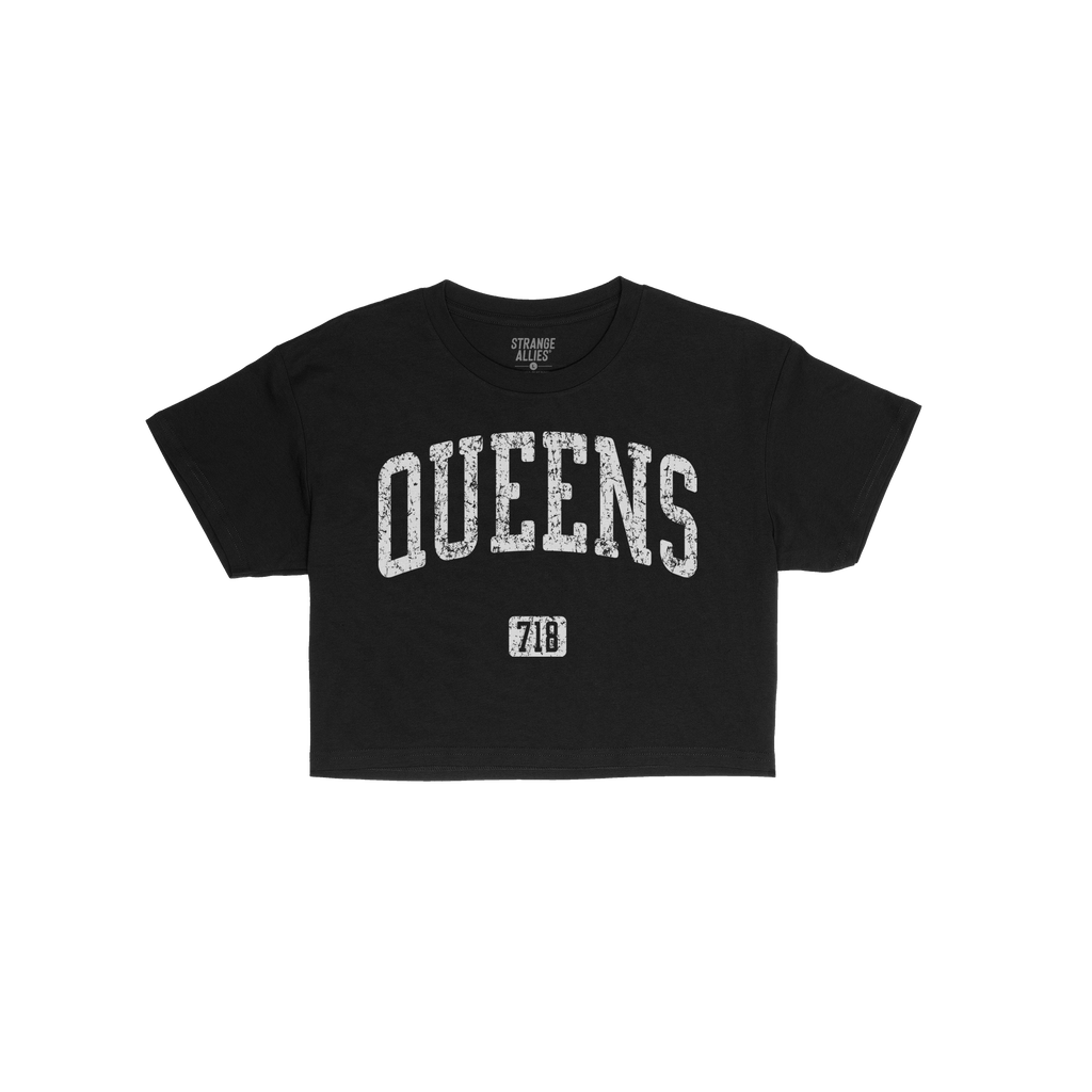 Queens 718 NYC Crop Top
