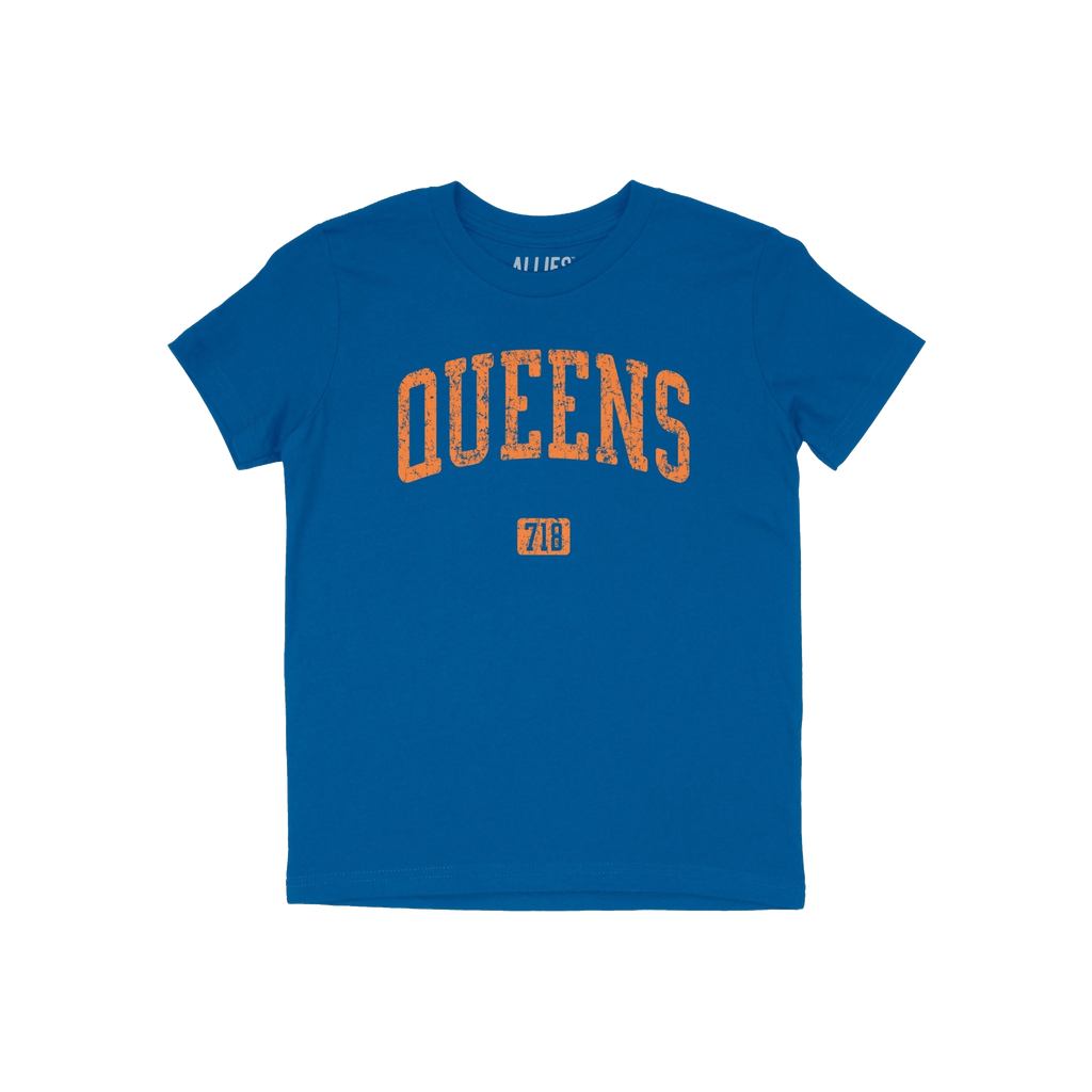 Queens 718 NYC Kids T-shirt