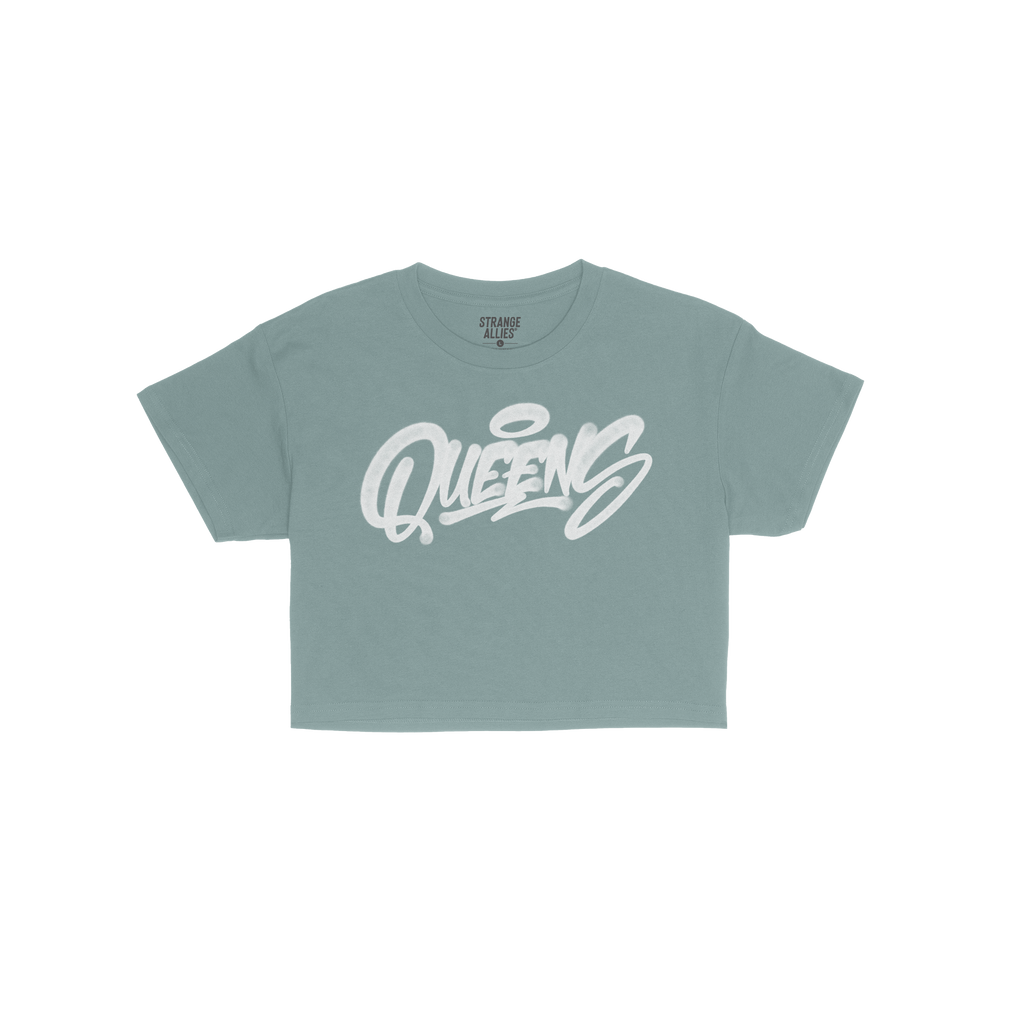 Queens NYC Handstyle Crop Top