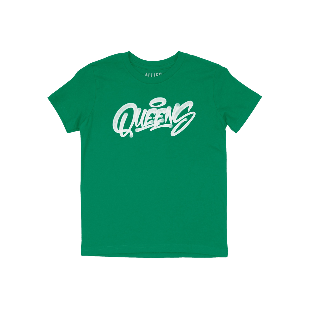 Queens NYC Handstyle Kids T-shirt