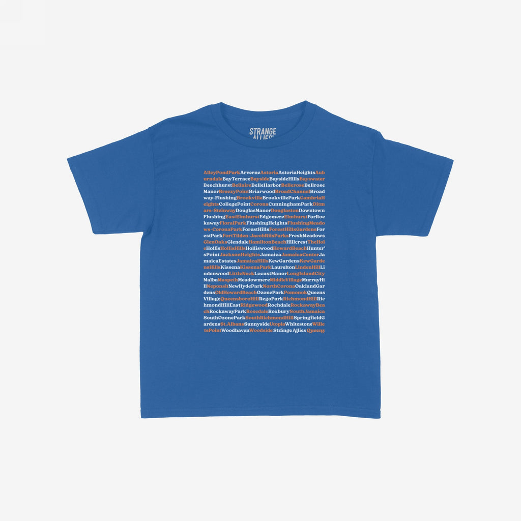 Queens NYC Neighborhoods Women's Baby Tee