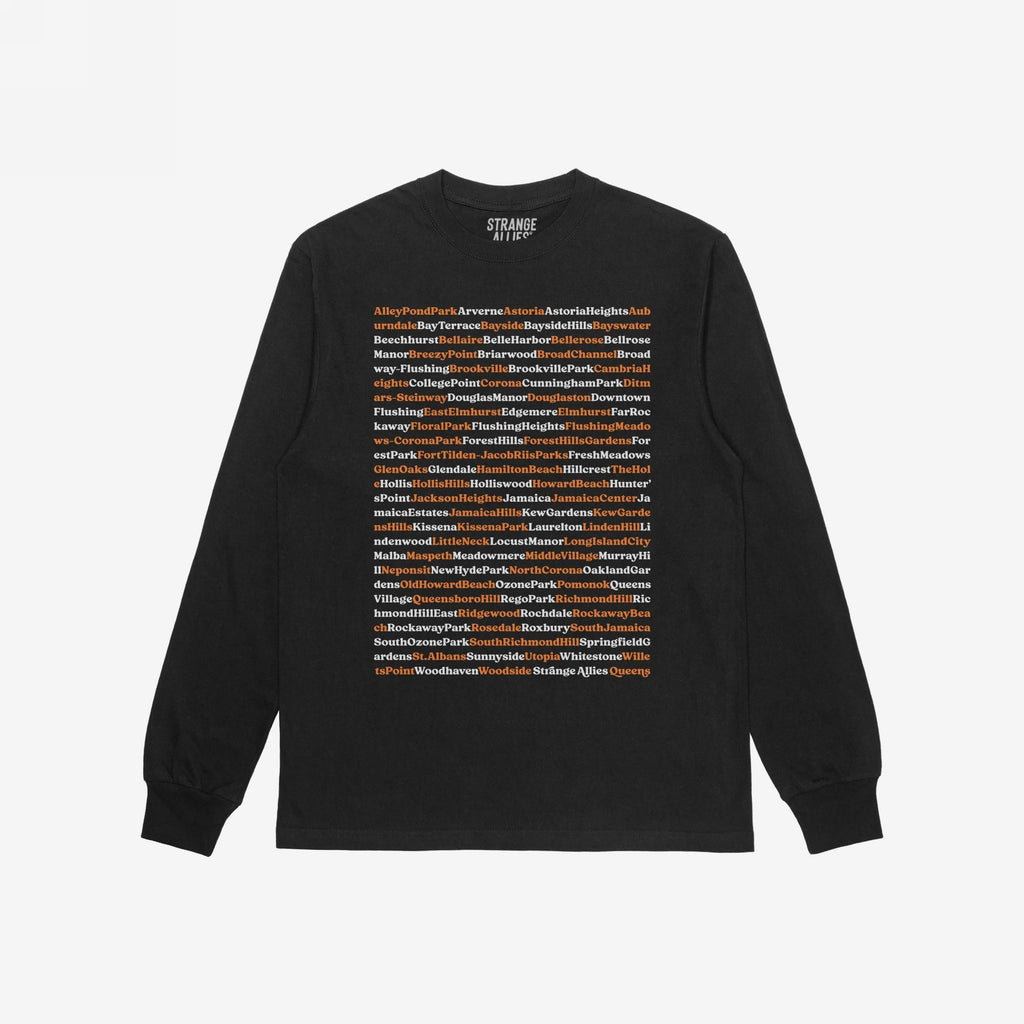 Queens NYC Neighborhoods T-shirt