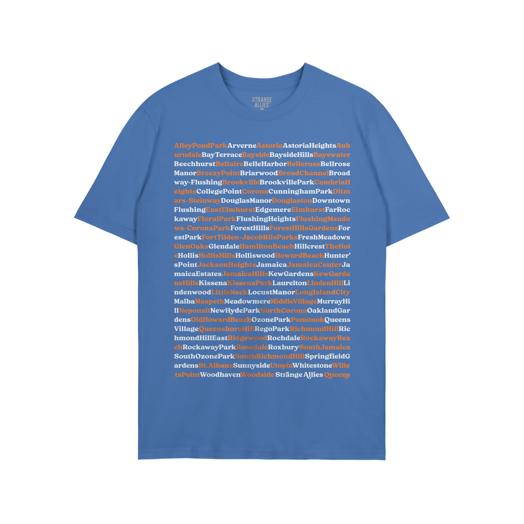 Queens NYC Neighborhoods T-shirt