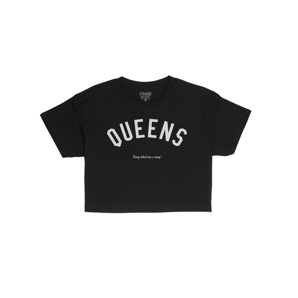 Queens NYC Story Crop Top