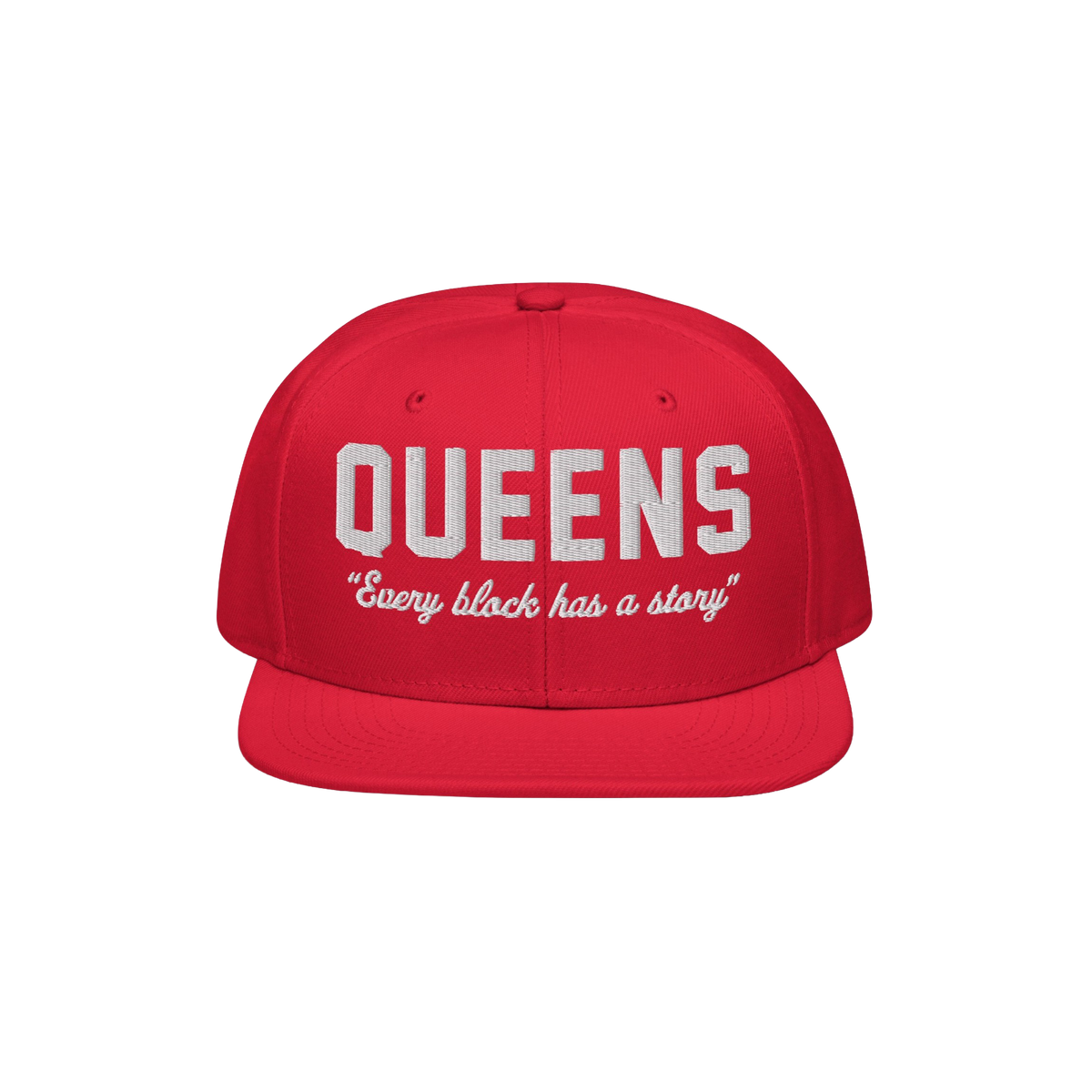 Queens NYC Story Snapback Hat