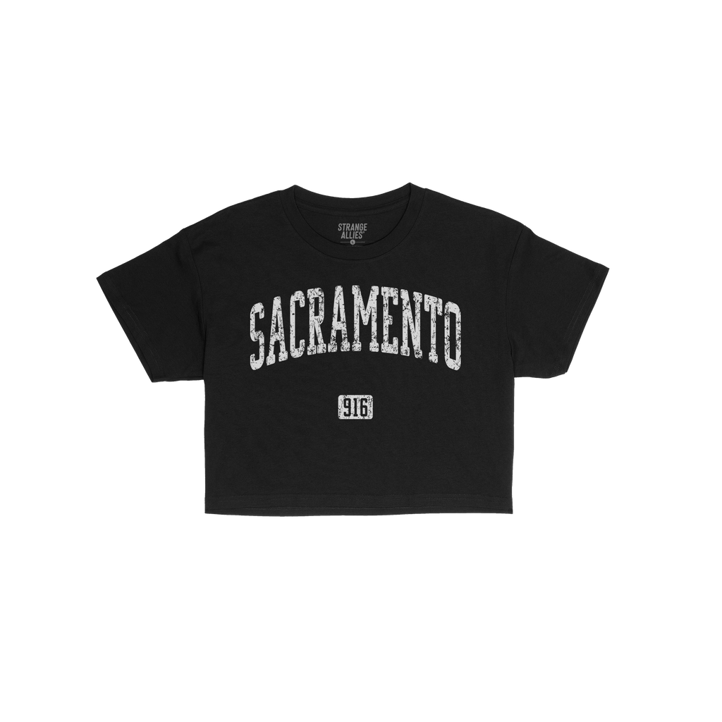 Sacramento 916 Crop Top