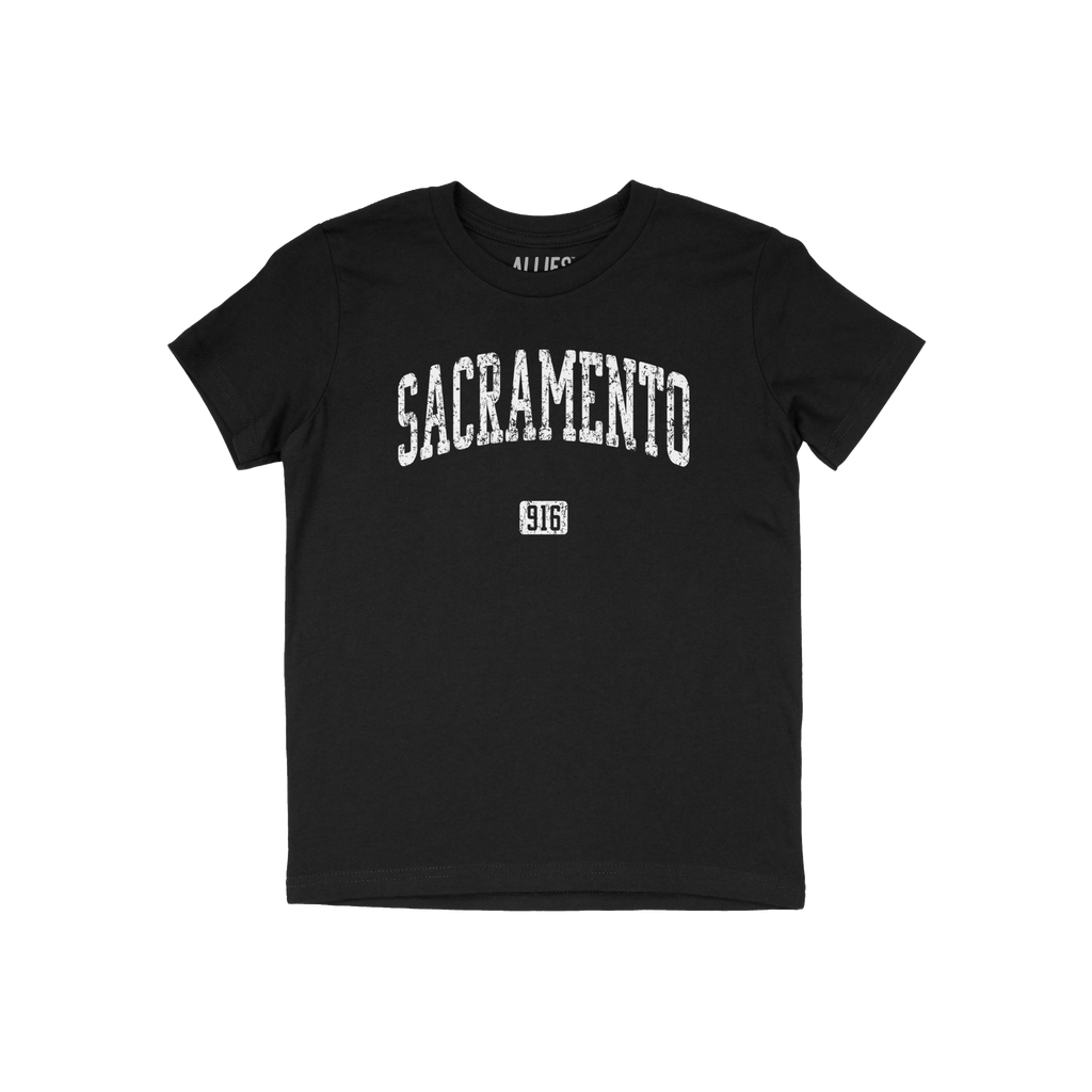Sacramento 916 Kids T-shirt