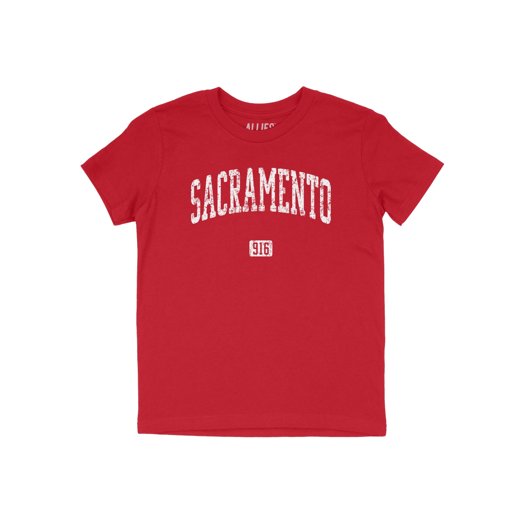 Sacramento 916 Kids T-shirt