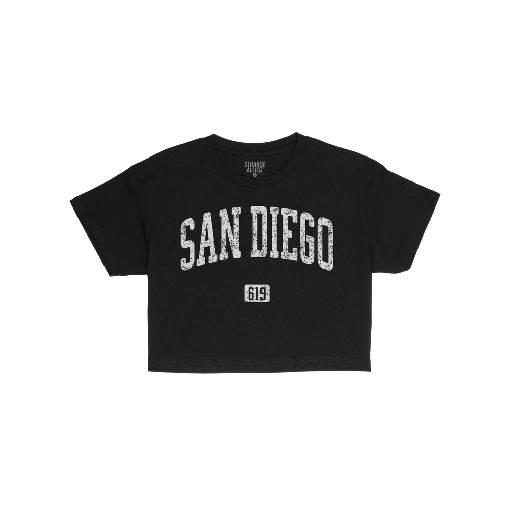 San Diego 619 Crop Top