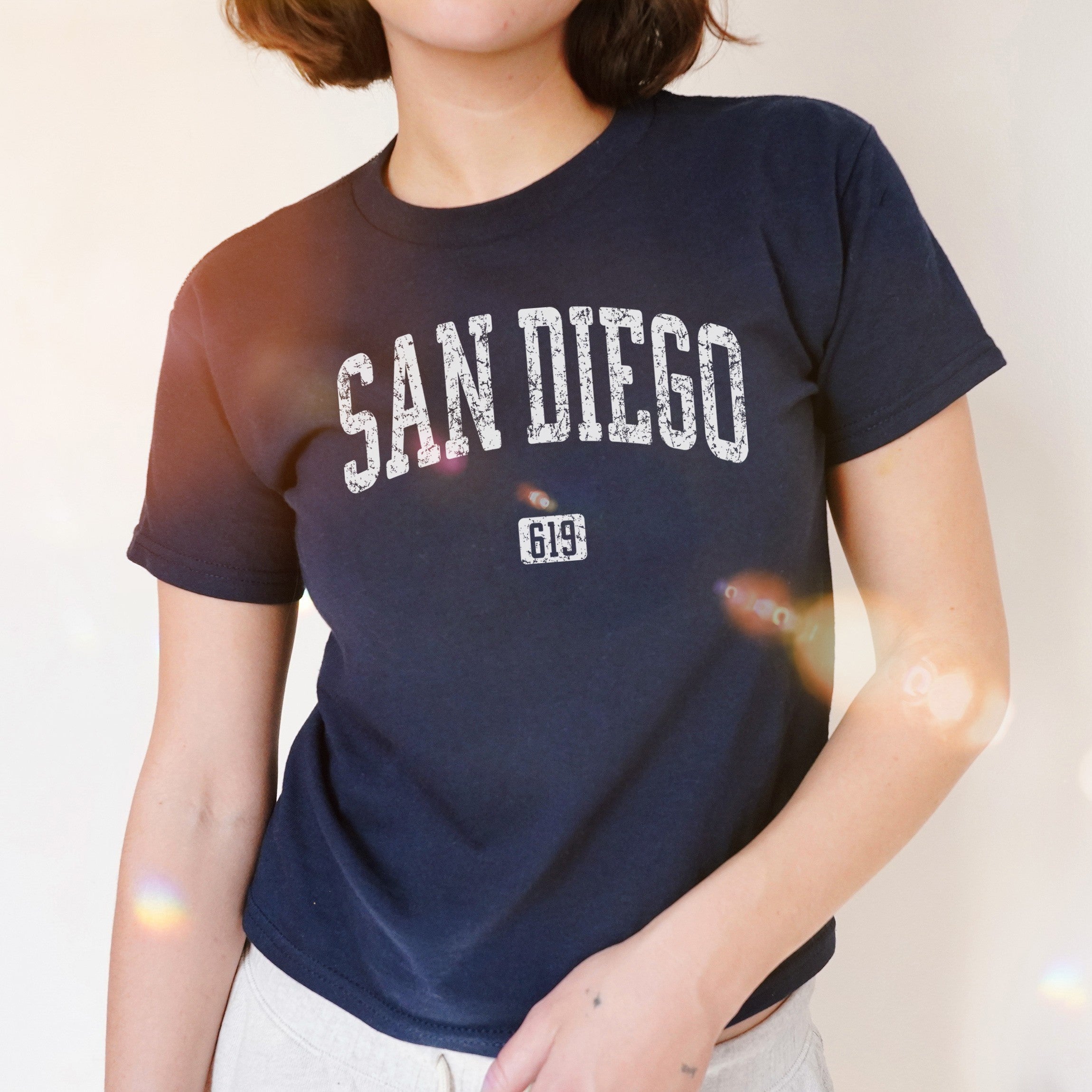 San Diego 619 Women's Baby Tee