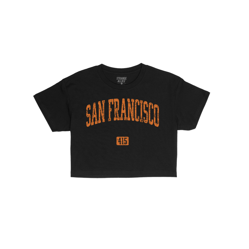 San Francisco 415 Crop Top