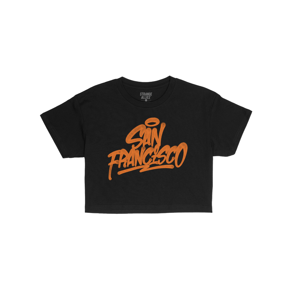 San Francisco Handstyle Crop Top