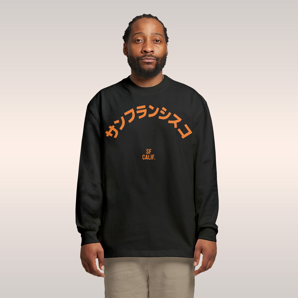 San Francisco Japanese Long Sleeve T-shirt