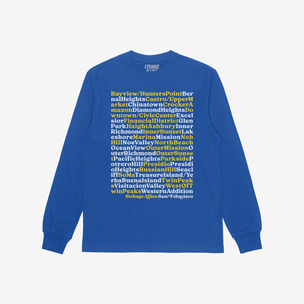 San Francisco Neighborhoods T-shirt