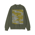 San Francisco Neighborhoods Sweatshirt