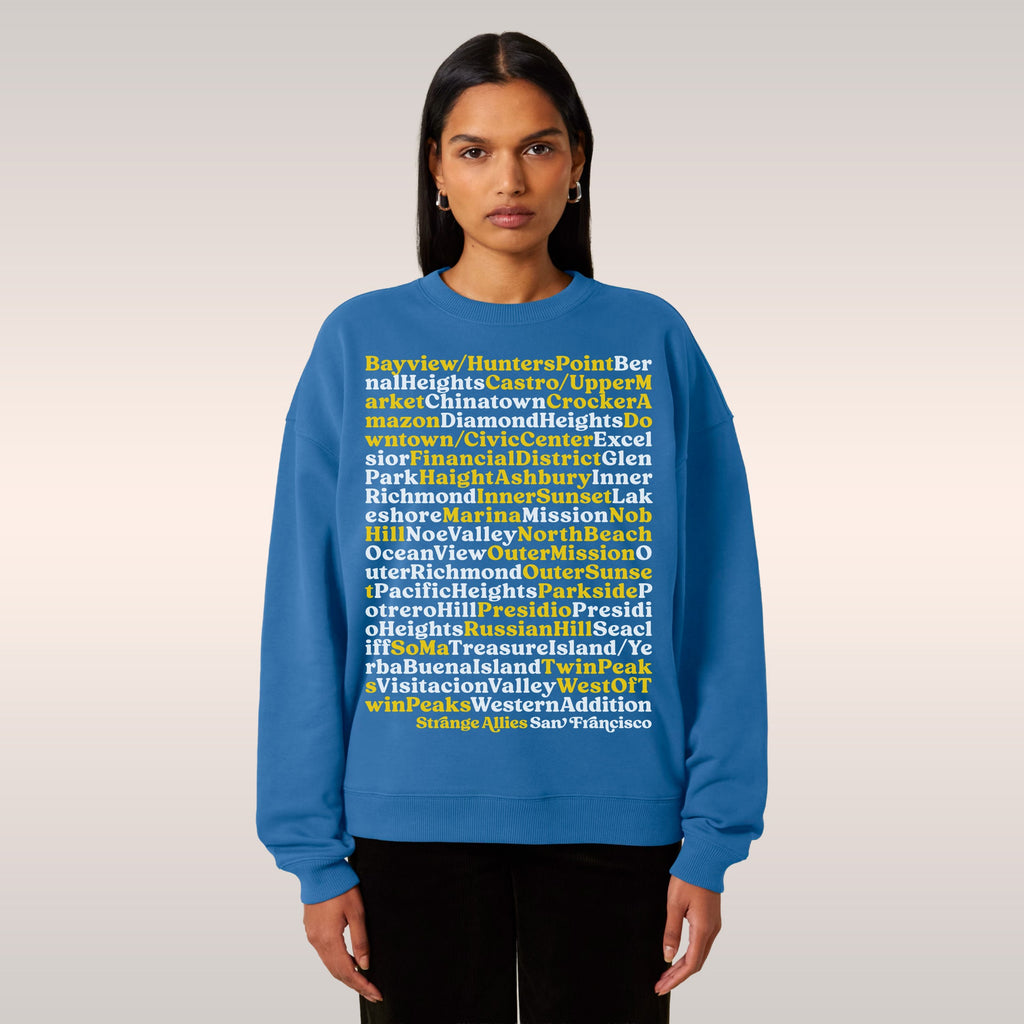 San Francisco Neighborhoods Sweatshirt