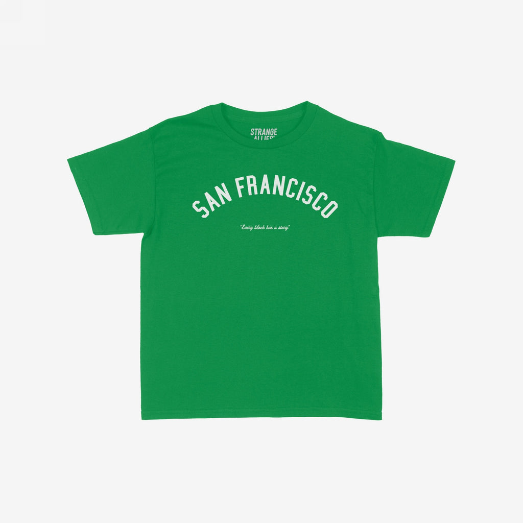 San Francisco Story Women's Baby Tee