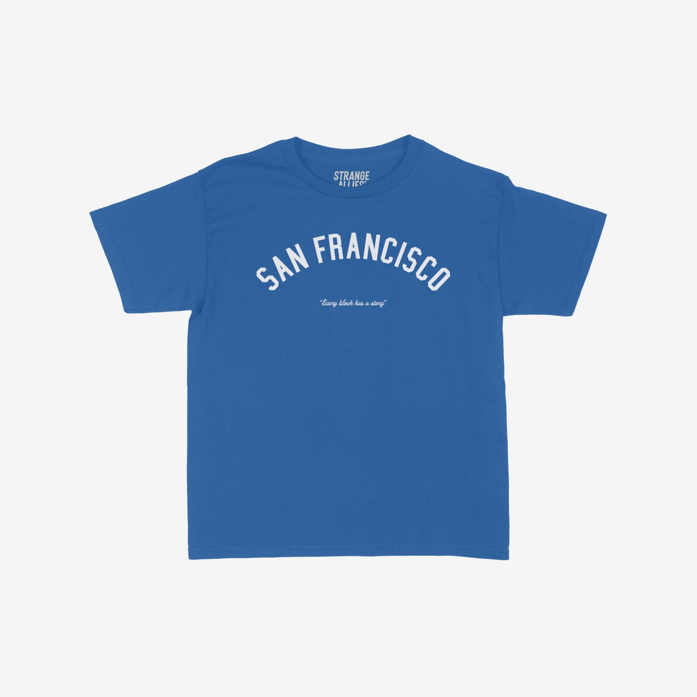 San Francisco Story Women's Baby Tee
