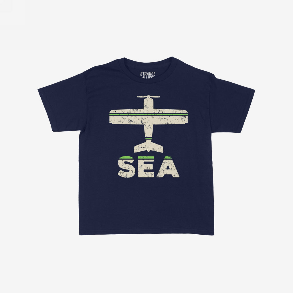 Seattle SEA Airport Women's Baby Tee