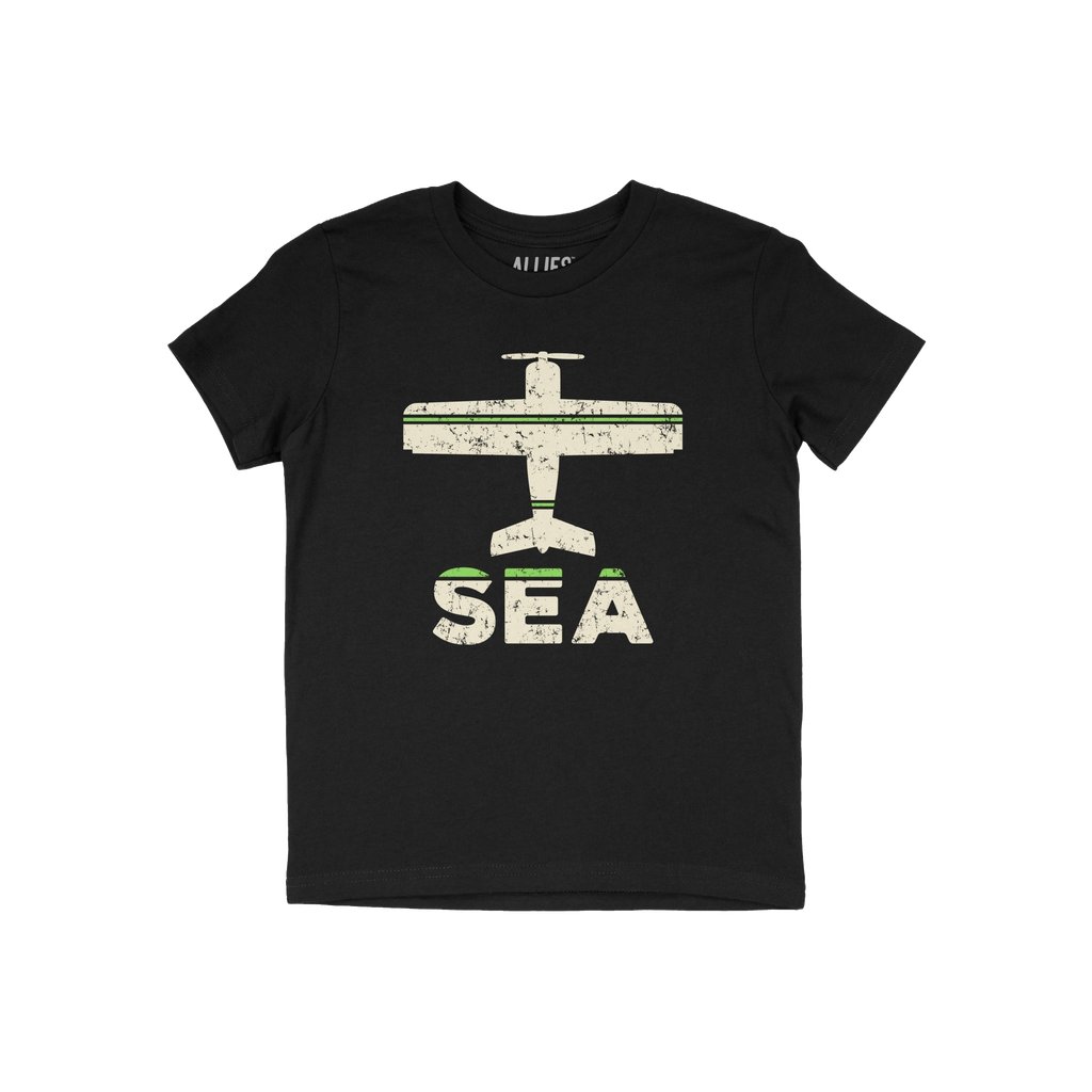 Seattle SEA Airport Kids T-shirt