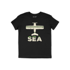 Seattle SEA Airport Kids T-shirt